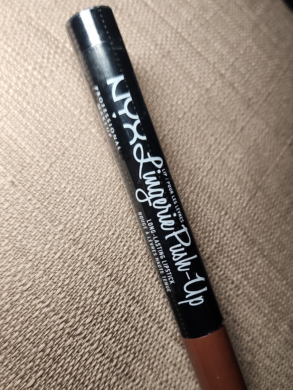 NYX Lip Lingerie Push-Up Lipstick Pencil — Warm Brown